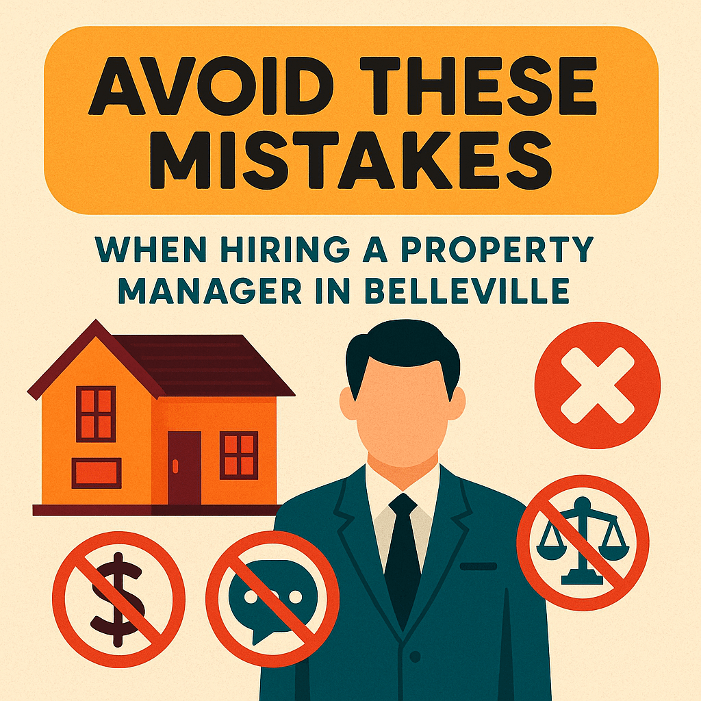 Hiring a Property Management Company in Belleville: 7 Mistakes to Avoid