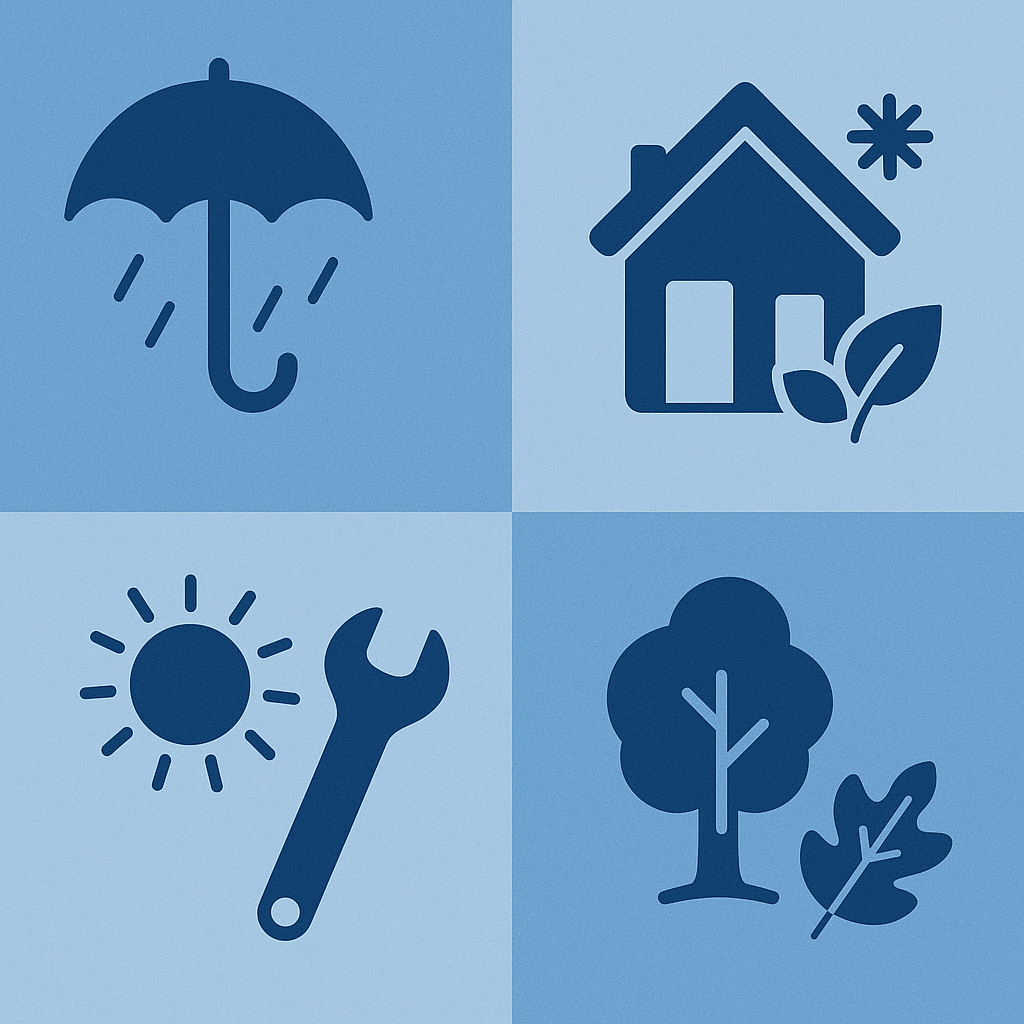 Ontario Seasonal Maintenance Icons
